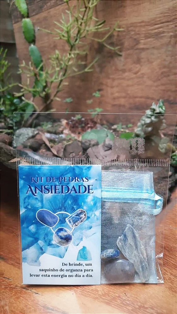 Kit de Pedras Ansiedade