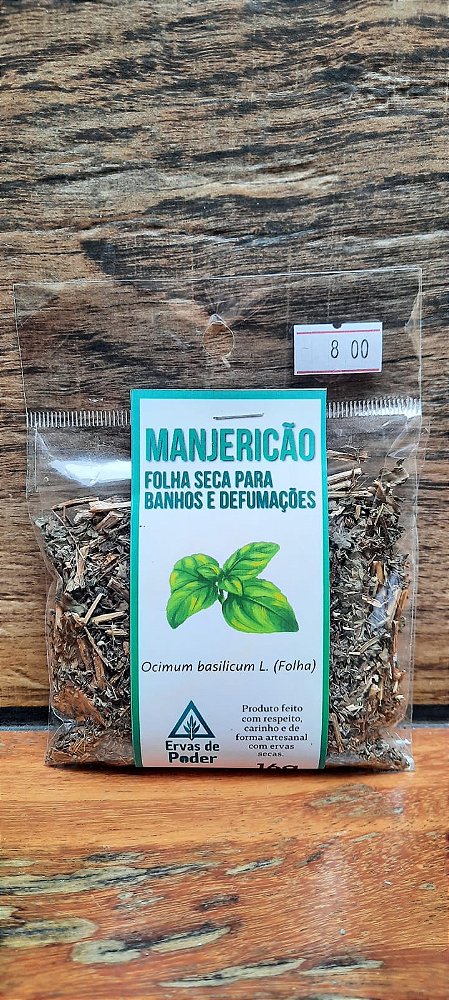 Banho de Ervas Manjericão
