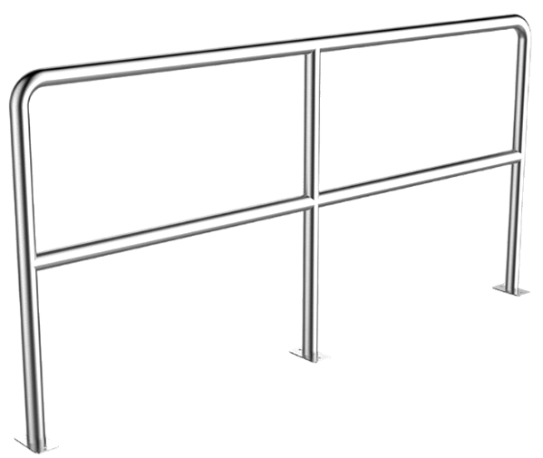 Guarda Corpo no aço 430 (Valor Por Metro)