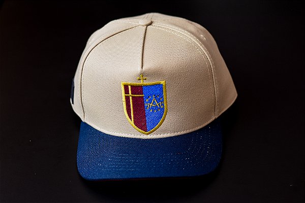 Boné Bege e Azul FSJPII