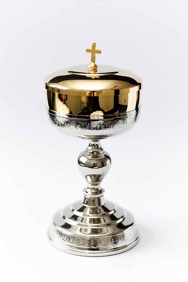 ÂMBULA PRATA E DOURADA - ITALIANA