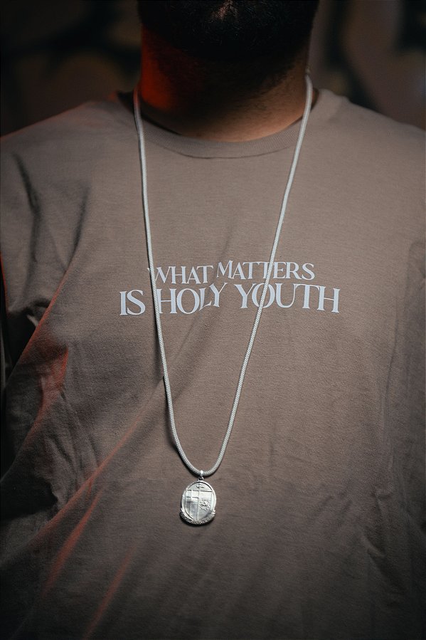 Camiseta Dom Bosco Bege Long Line