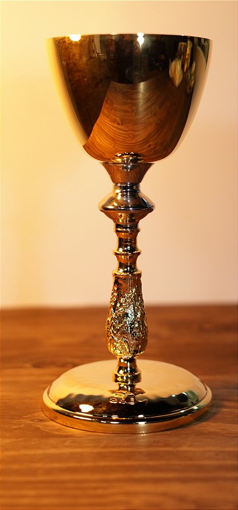 Calice Importado dourado/prata 22cm