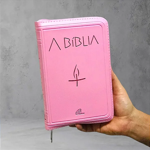 A Biblia - Ziper Rosa