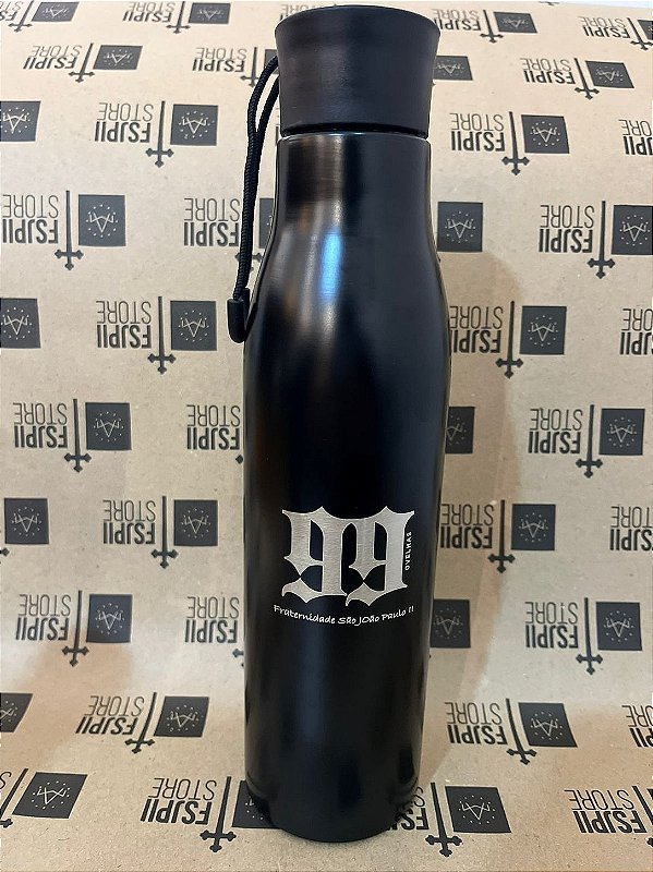 Garrafa 99 ovelhas 800 ml preta