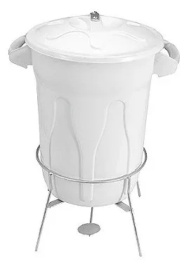 Cesto de Lixo com Pedal 100L