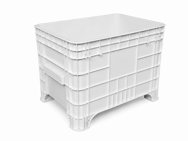 Caixa Plástica Branca 370 L - Mod. 1030 - Sem tampa
