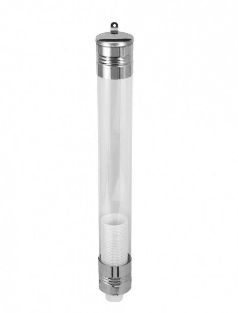 Dispenser De Copo em aço INOX tubo PVC - Água