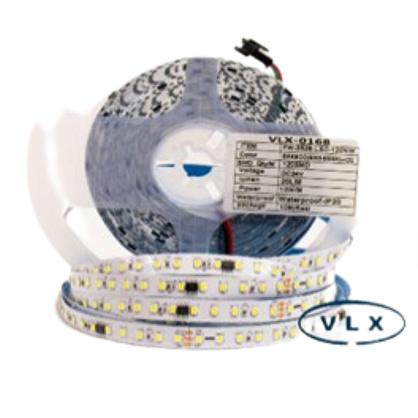 FITA DE LED 24V BRANCO FRIO (6500K) 3528 120LED + IP20 + 5M