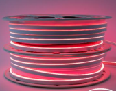 FITA DE LED NEON SILICONADA 12V ROSA 3528 60LED + IP67 + 100M