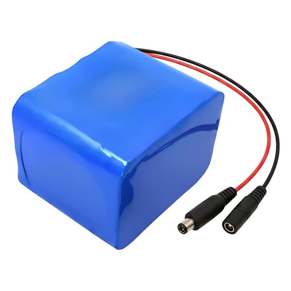 Bateria Li-ion 18650 12v 8a C/ Bms E P4 Para Leds E Cftv