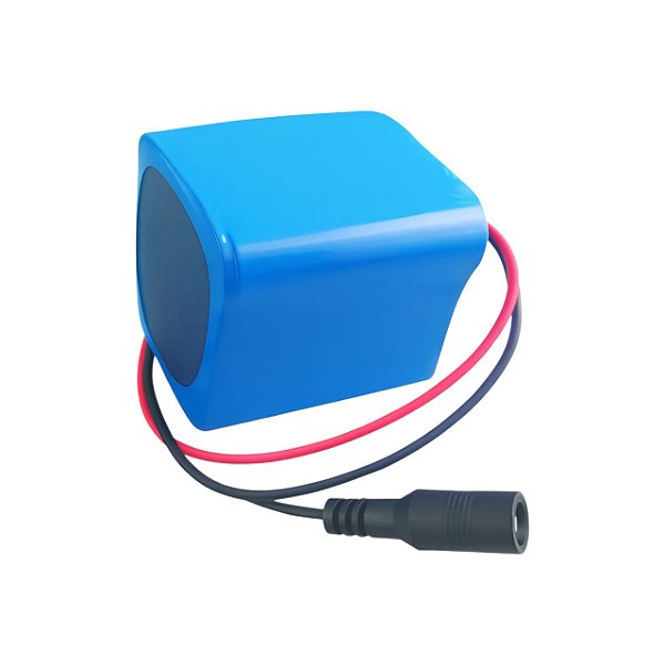 Bateria Li-ion 18650 12v 6600mah Com Bms Para Leds