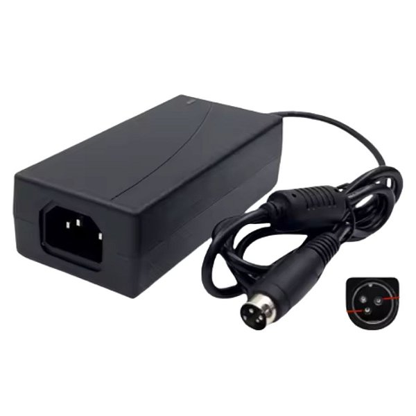 FONTE 24V 3A PLUG XLR MACHO 3 PINOS MESA