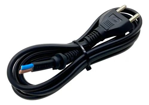 CABO DE FORÇA PP BIIPOLAR 16A COM RABICHO (1,5MTS)