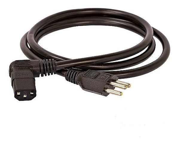 CABO DE FORÇA TRIPOLAR CPU 20A FEMEA 90° (1,5MTS)