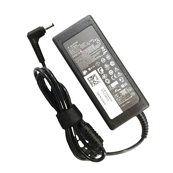 FONTE PARA NOTEBOOK DELL 19.5V 3.34A 65W PLUG (4.0*1.7)