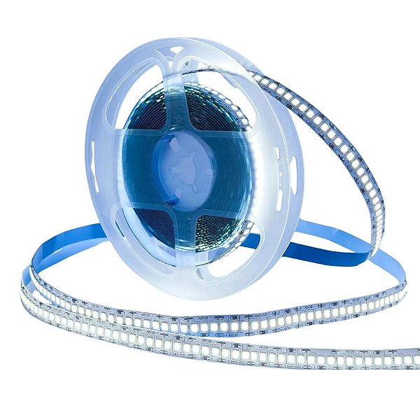 FITA DE LED 24V BRANCO FRIO (6500K) 3528 120LED + IP20 + 5M