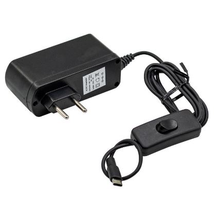 FONTE JH 12V 3A C/BOTÃO TIPO C PAREDE