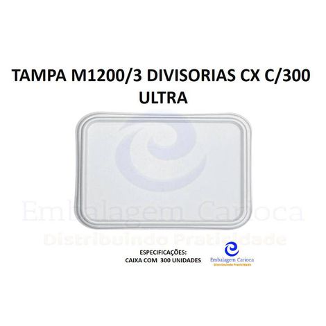 TAMPA M1200 1/3/4 DIVISORIAS FD C/300 ULTRA