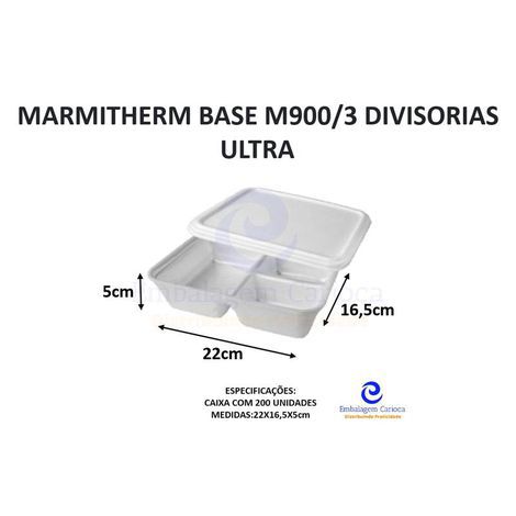MARMITHERM BASE M900/3 DIVISORIAS  FD C/300 ULTRA 22X16,5X5,0