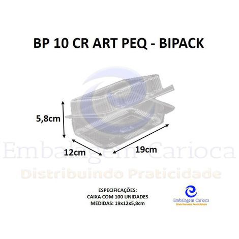BP 10 CR ART PEQ CX.100 BIPACK