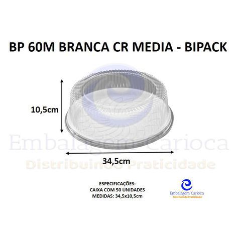 BP 60M BRANCA CR MEDIA CX.50 BIPACK