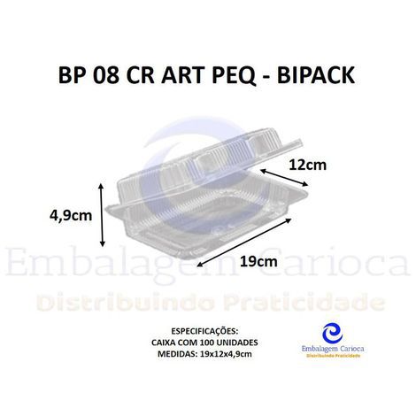 BP 08 CR ART PEQ CX.100 BIPACK