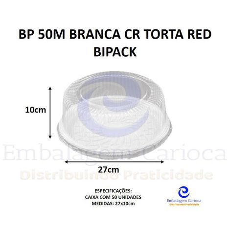 BP 50M BRANCA CR TORTA RED CX.50 BIPACK