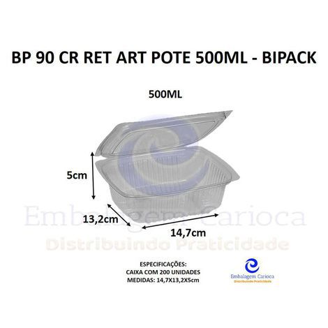BP 94 CR RET ART POTE 1000ML CX.200 BIPACK