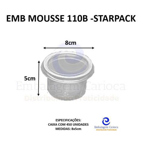 EMB MOUSSE 110B C/450 STARPACK