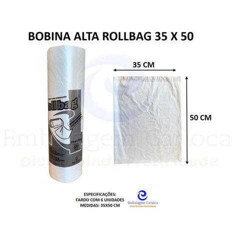 BOBINA ALTA 35 X 50 FD 6X500 ROLLBAG