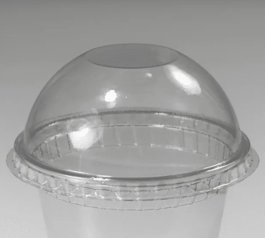 G 687 TP/300UN - TAMPA BOLHA POTE 180ML CRISTAL PET GALVANOTEK