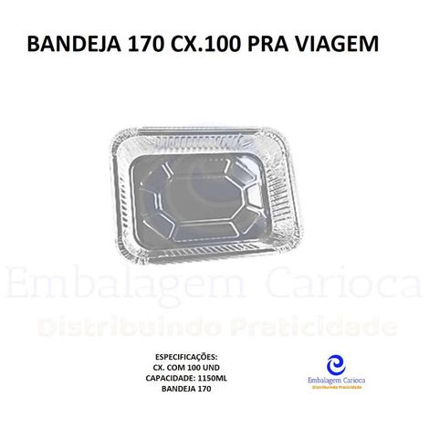 BANDEJA 170 CX.100 PRA VIAGEM