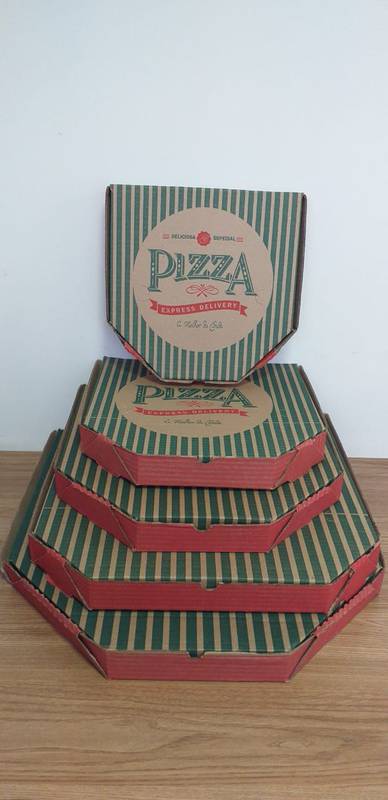 CAIXA PIZZA BOX PZ40 C/25 UN PARDA