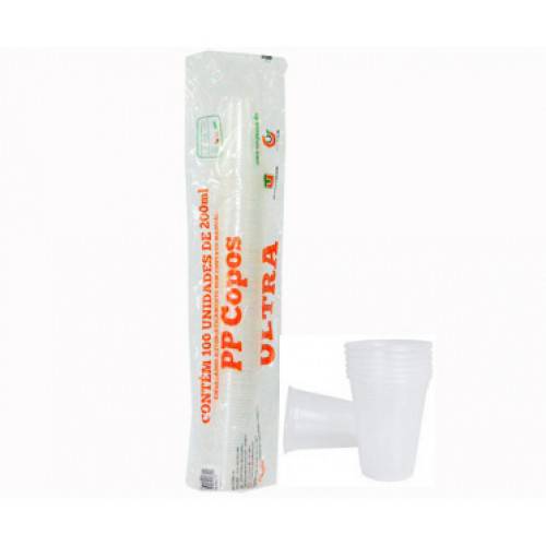 COPO PP 200ML TR CX.25X100 ULTRA