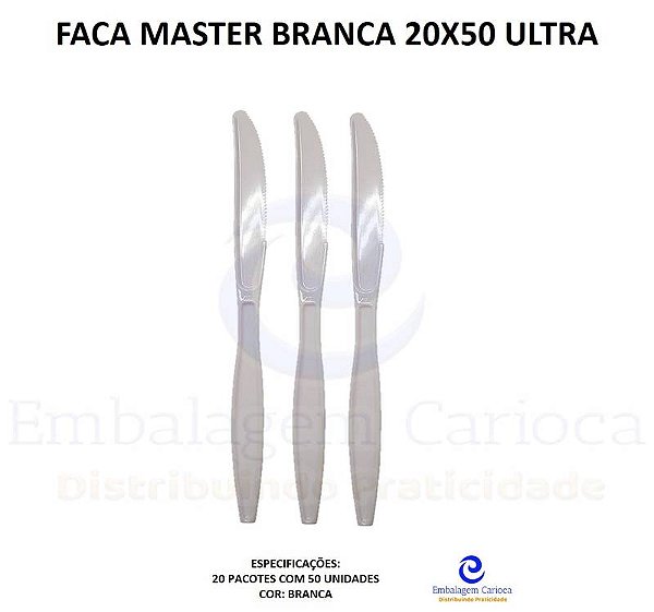 FACA MASTER BRANCO 20X50 ULTRA