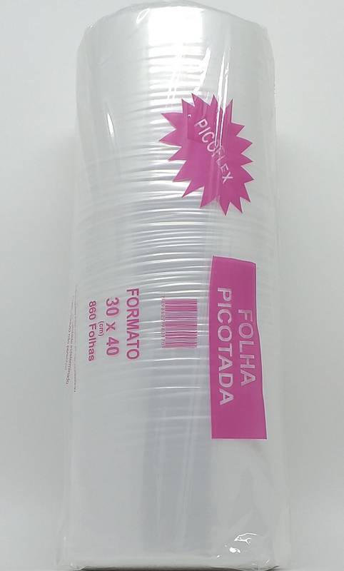 FOLHA PICOTADA FRIOS 30X40 KG PICOFLEX (BAIXA)