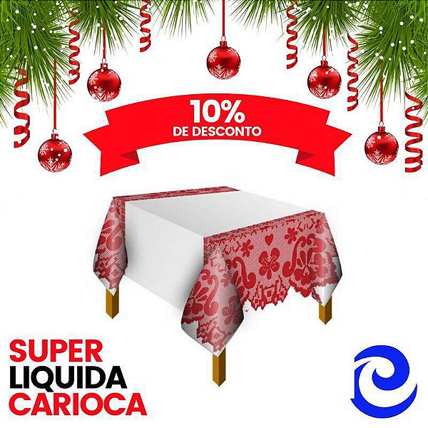 TOALHA MESA 80X80 LEITOSA DECORADA DOURADO C/ 10 UND