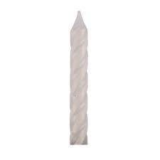 VELA PALITO ESPIRAL BRANCA CX.10X20