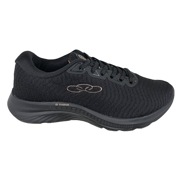 Tênis Feminino Olympikus Atmos - 101 - Preto