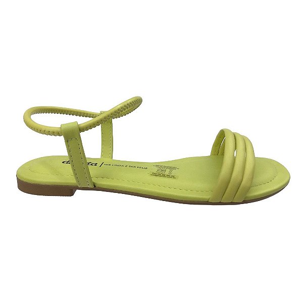 Sandália Feminina Dakota - Z9411 - Amarelo