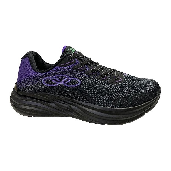 Tênis Feminino Olympikus Index 3 - Preto-Uva