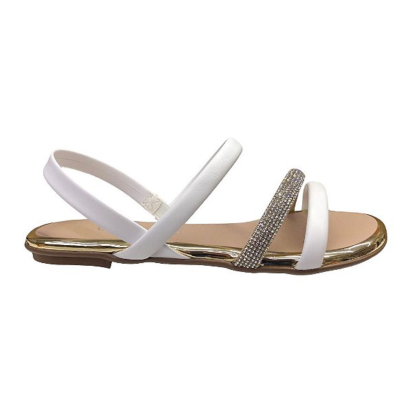 Sandália Feminina Beira Rio - 8367.641 - Branco