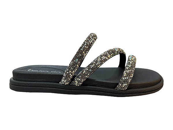 Chinelo Feminino Beira Rio - 8488.108 - Preto