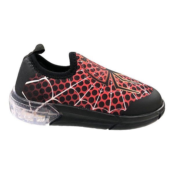 Tênis Infantil Menino Bibi Space - 1228036 - Vermelho Estampado