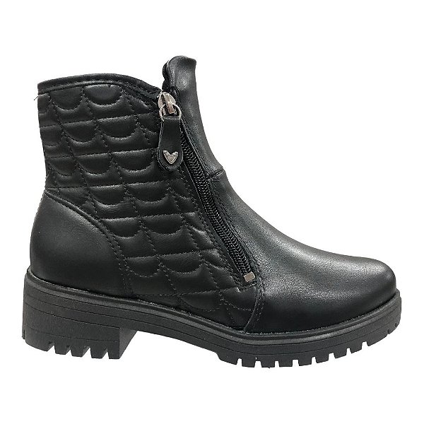 Coturno Feminino Mississipi - MI842 - Preto
