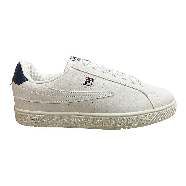 Tênis Masculino Fila Fx Court 70 - F01L00252-4901 - Branco-Marinho-Vermelho
