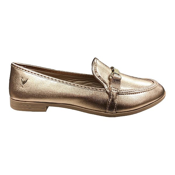 Sapato Feminino Mississipi Mocassim - MI742 - Dourado
