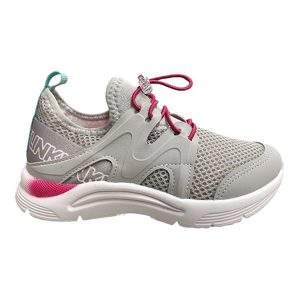 Tênis Menina Infantil Klin New Sport - 480020000-016303 - Gelo-Pink-Azul