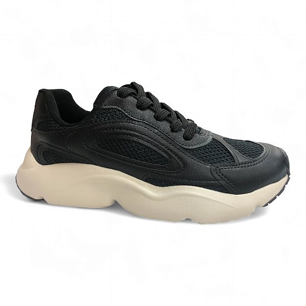 Tênis Feminino Vizzano Casual - 1440.100 - Preto